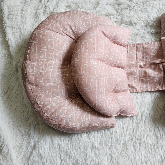 Pregnancy pillow adjustable pink cat print wedge - Picture 5 of 8